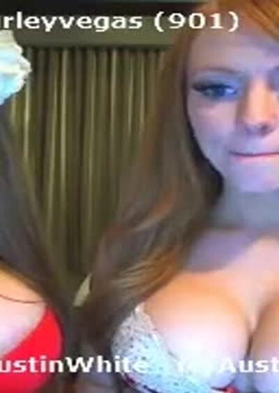Austin White two horny babes play during live stream