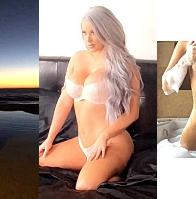 blonde American supermodel Laci Kay Somers photoshoot compilation
