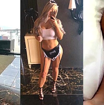 hot thicc maid Laci Kay Somers cleaning the house