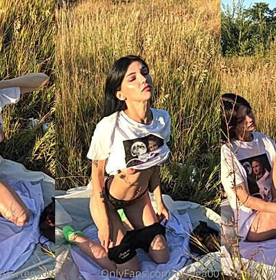 Irena Ortega outdoor openfields striptease video leaked
