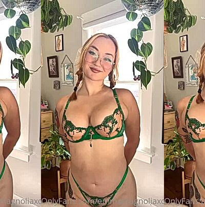 pigtail redhead babe Emma Magnolia shaking her big tits
