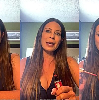 hot milf Christy Canyon getting maked up ready