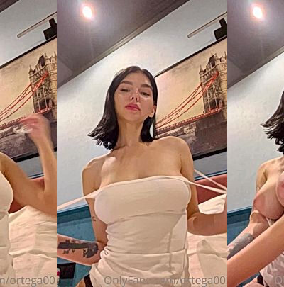 Irena Ortega getting ready for bed onlyfans leak
