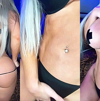 hot blonde Laci Kay Somers showing off her fit body
