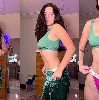 sexy Israeli babe hotblockchain dancing and stripping for her fans video leaked