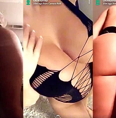 Laci Kay Somers showing off her thicc body for the camera