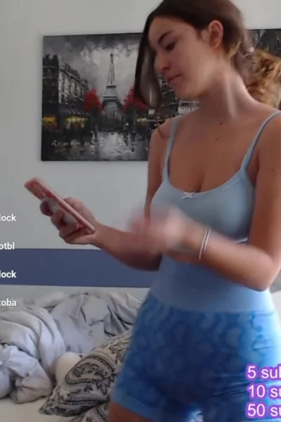 hot babe hotblockchain dancing and teasing her fit sexy body