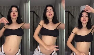 Irena Ortega bathroom dancing video leaked