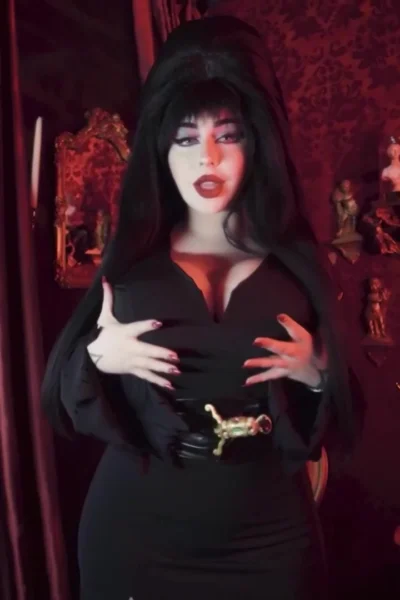 hot witch Bishoujomom teasing her naked big tits video leaked