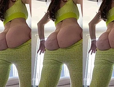 Lexi Luna pulling down your yoga pants and teasing her big ass