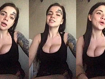 Natalia Polyakova showing off her big tits for her fans