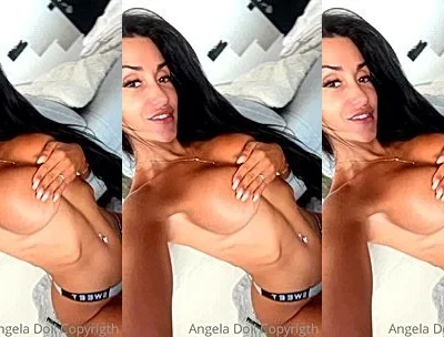 Angela doll flashing naked big tits