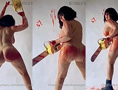 chainsaw cosplay Bishoujomom teasing her big ass video leaked