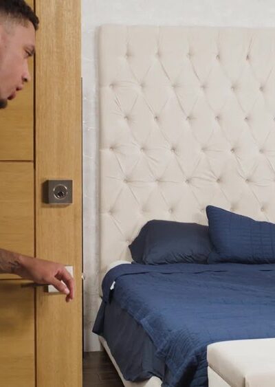 Lauren Phillips getting pounded by a big cock peeping tom