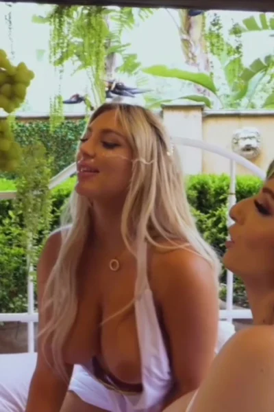 Lexi Luna two horny babes sharing a big cock