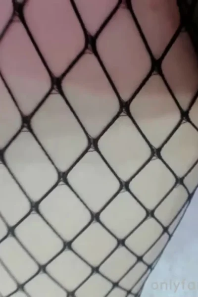 Delightfulhug teasing her very hairy pussy on livestream