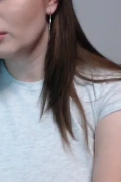 Busty Ema teasing her big tits and pussy on livestream
