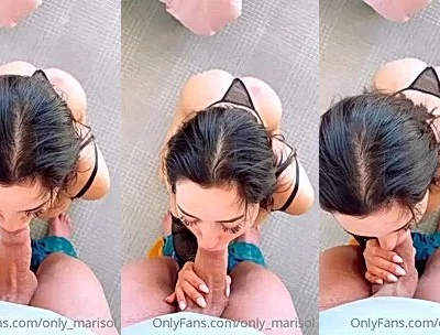 Marisol Yotta on her knees blowjob pov