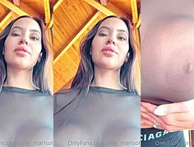 Marisol Yotta bouncing her big tits with a view