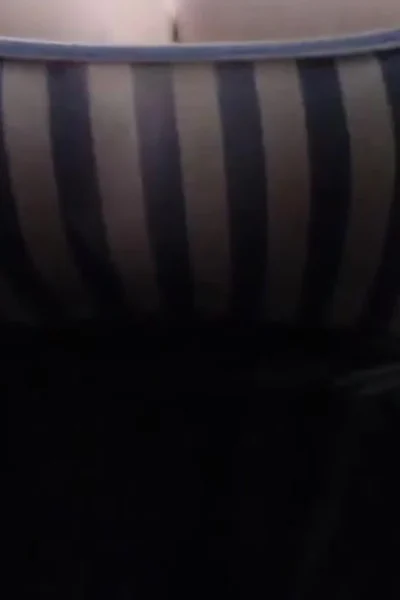 beautiful Romanian slut Busty Ema teasing her big tits and black vibrator masturbation