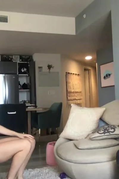 Amanda Cerny teasing her fit body in red lingerie